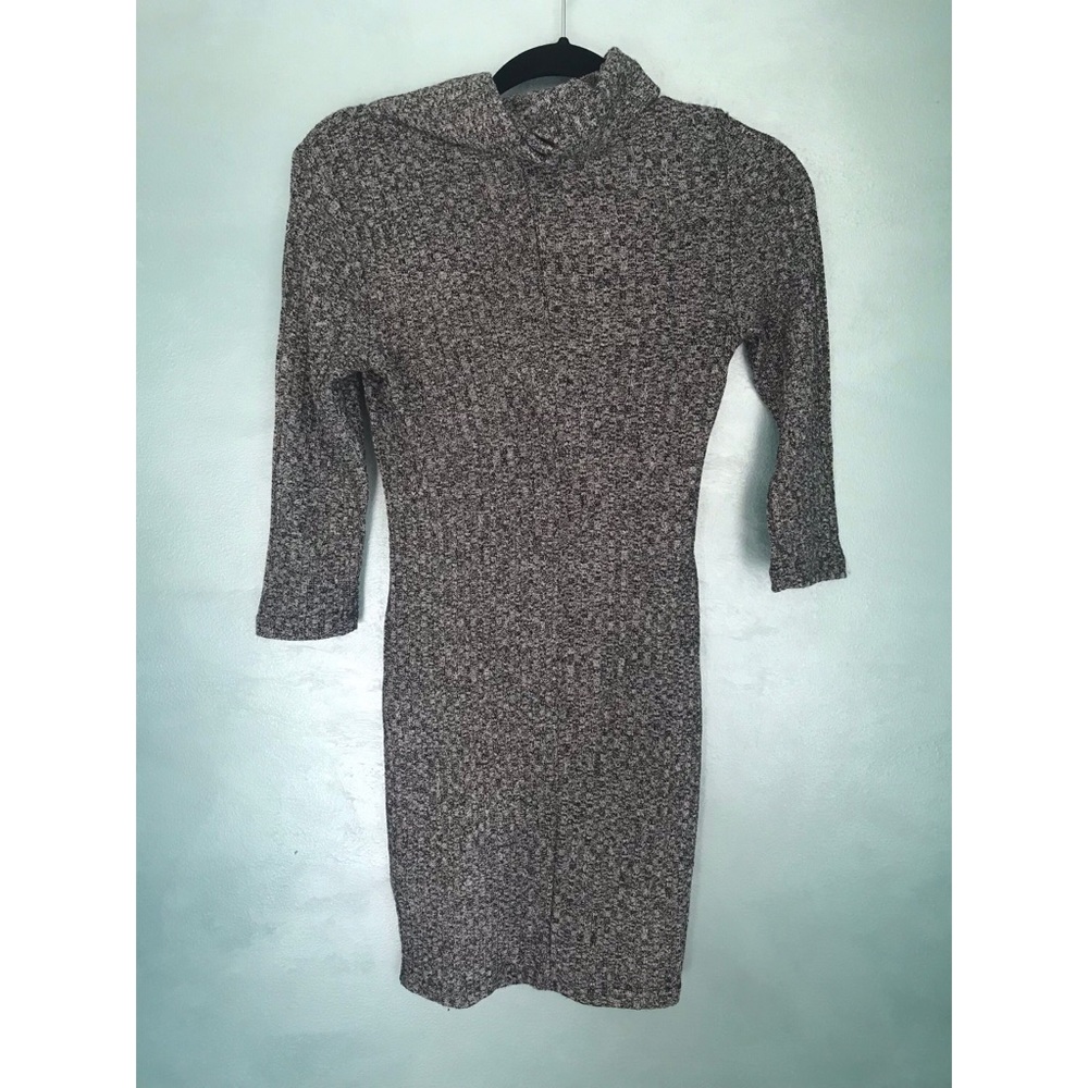 Grey/Black Sweater Dress